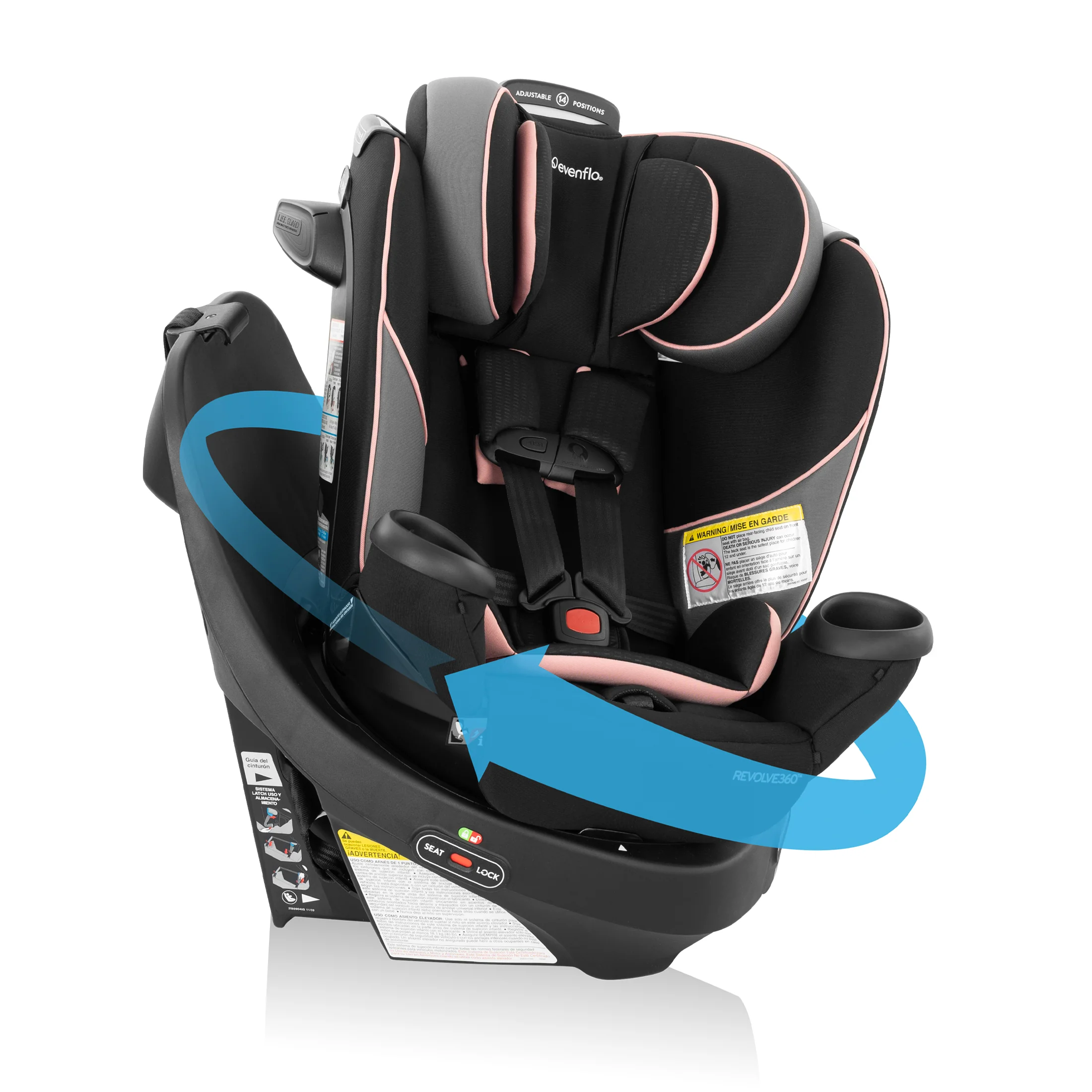 Revolve360 Rotating All-In-One Car Seat - Stahler Reconditioning, LLC