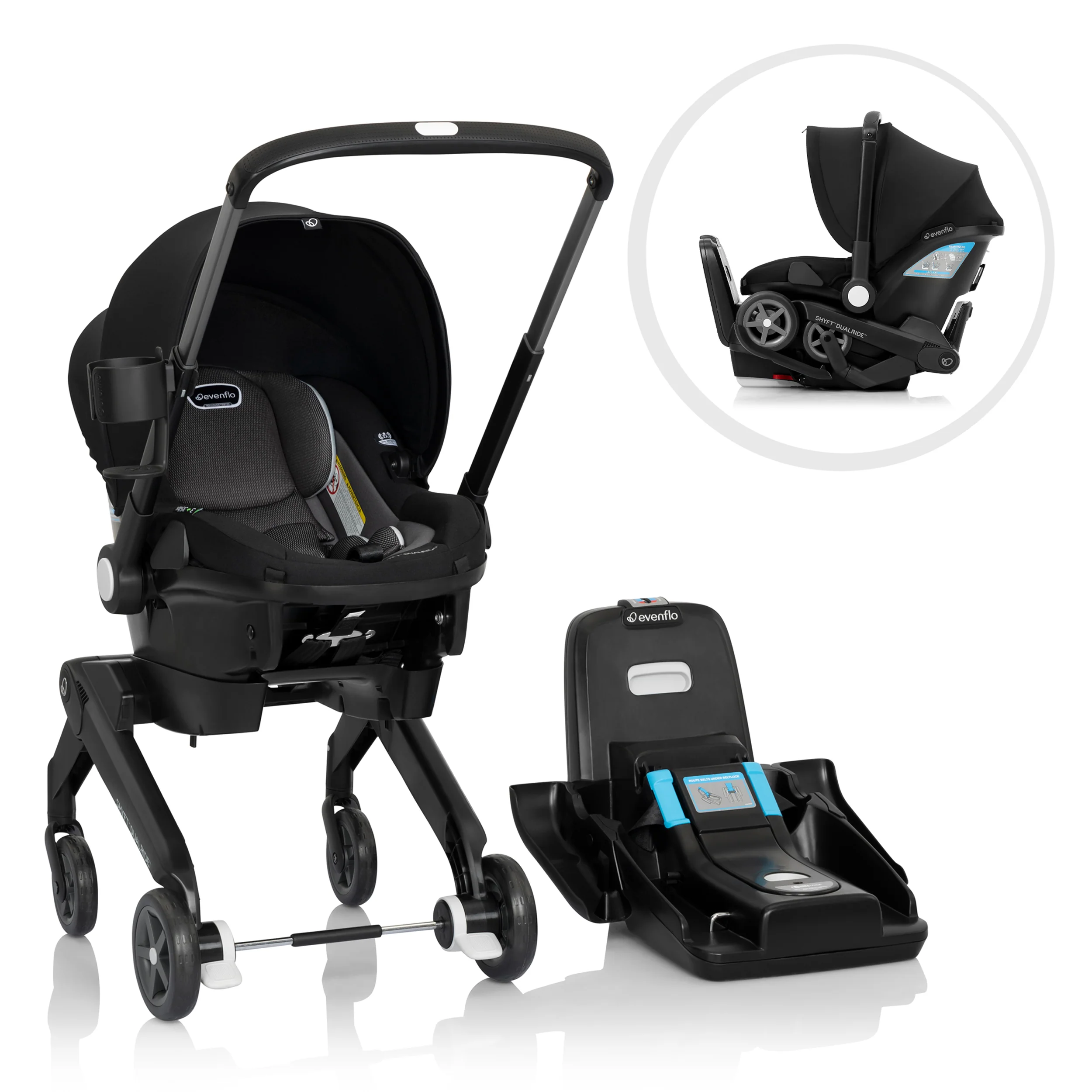 Shyft DualRide Infant Car Seat and Stroller Combo - Stahler Reconditioning, LLC