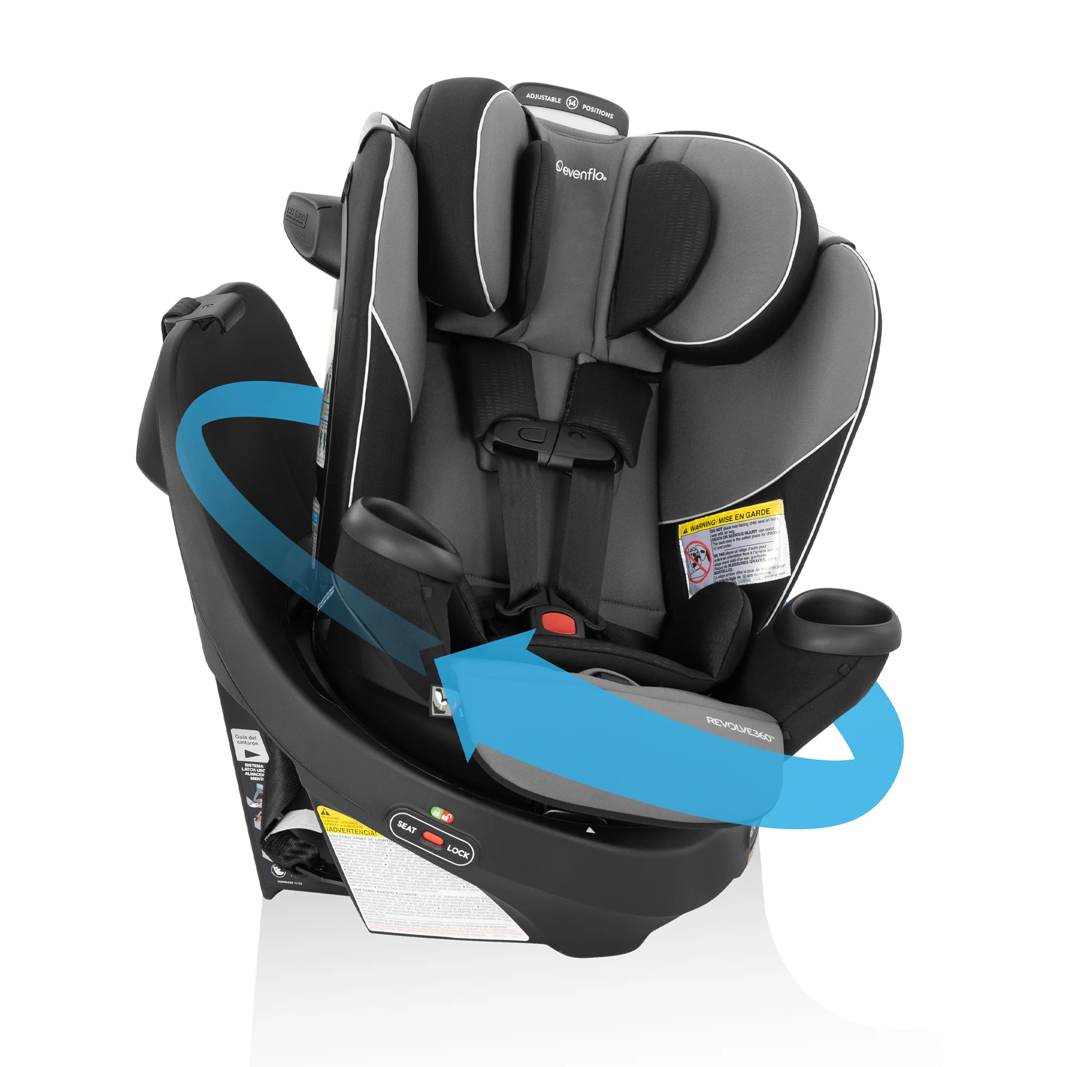 Revolve360 Rotating All-In-One Car Seat - Stahler Reconditioning, LLC
