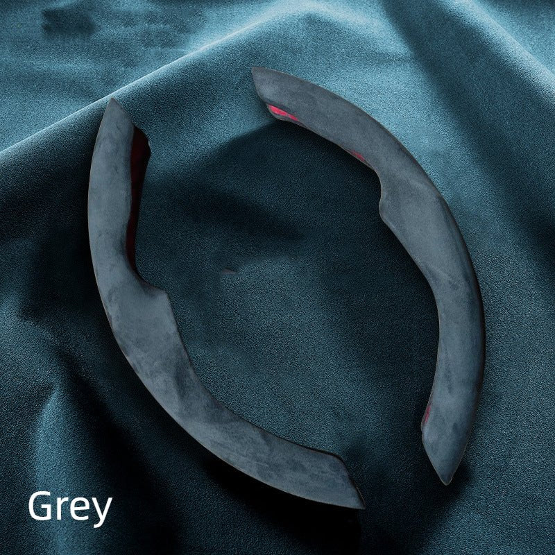 Ultra-thin Alcantara Steering Wheel Cover for Model 3 / Y | TESERY - Stahler Reconditioning, LLC