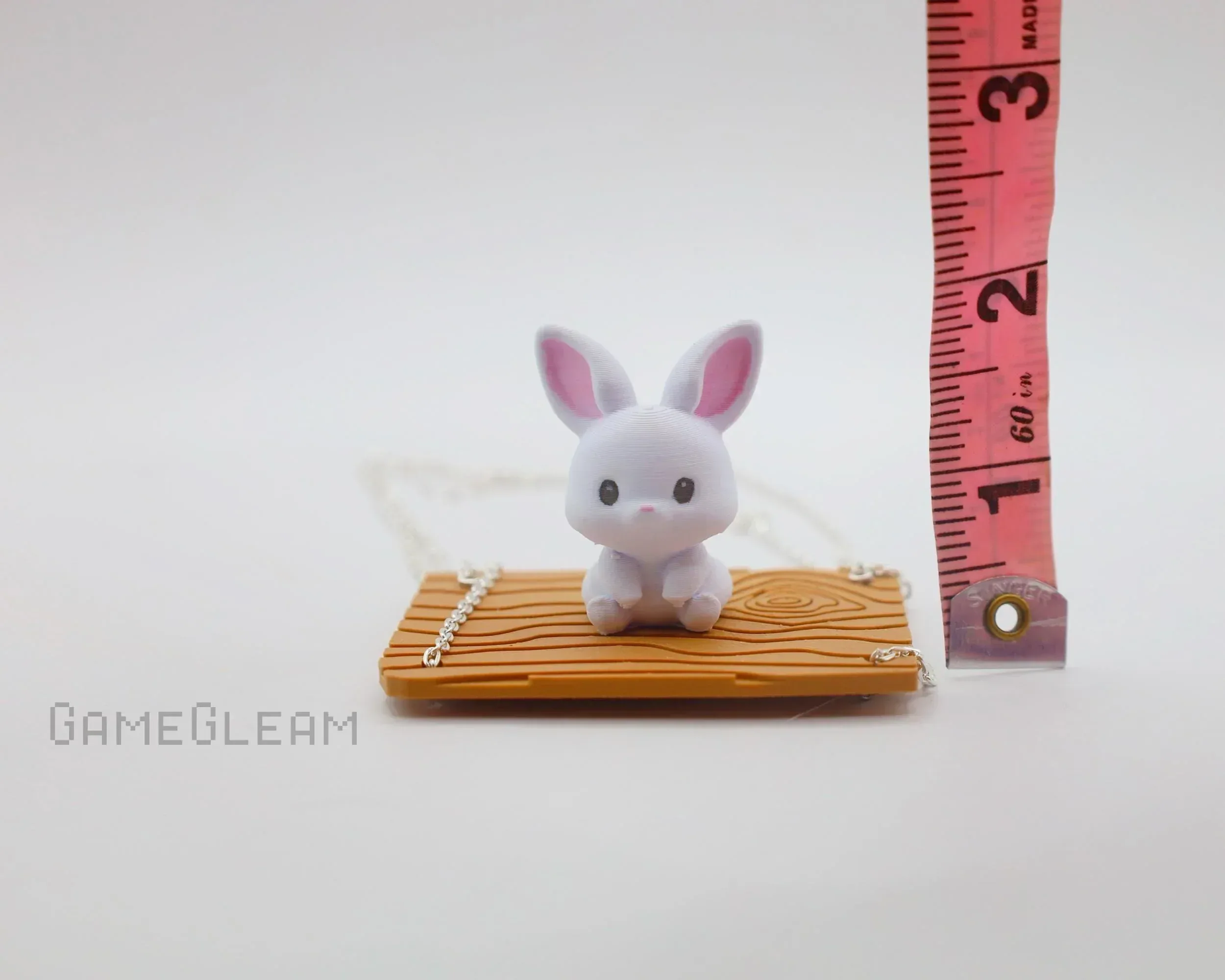 Bunny Rabbit Car Mirror Swing Charm [1.5