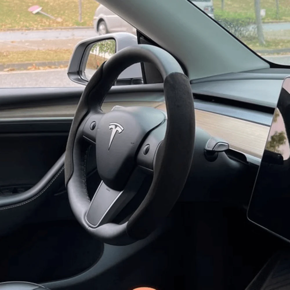 TESERY Steering Wheel Cover for Tesla Model 3/Y - Stahler Reconditioning, LLC