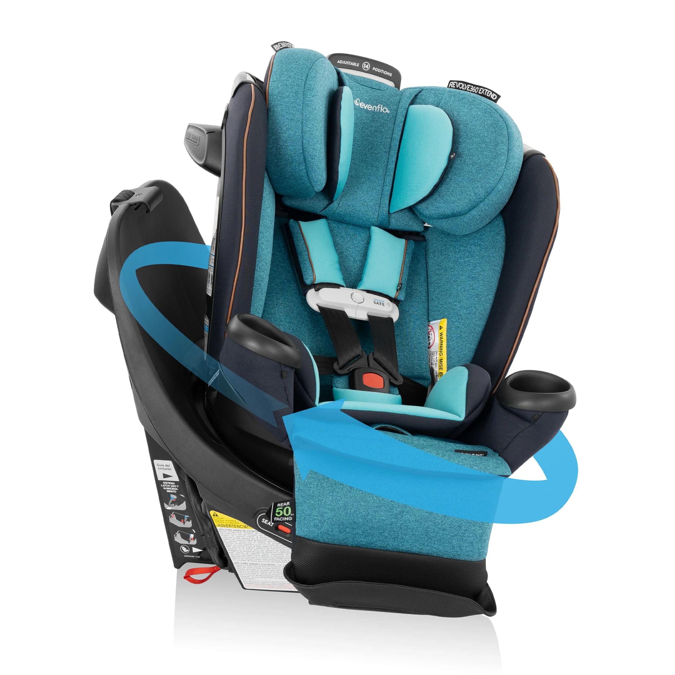 Revolve360 Extend All-in-One Rotating Car Seat with SensorSafe - Stahler Reconditioning, LLC