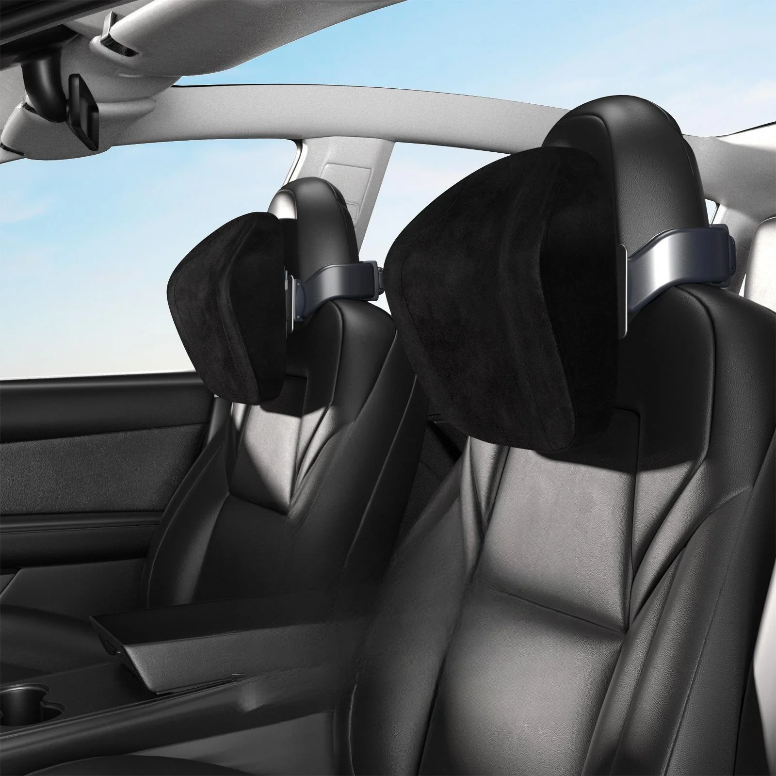 Multifunctional Car Headrest for Tesla Model 3/Y - Stahler Reconditioning, LLC