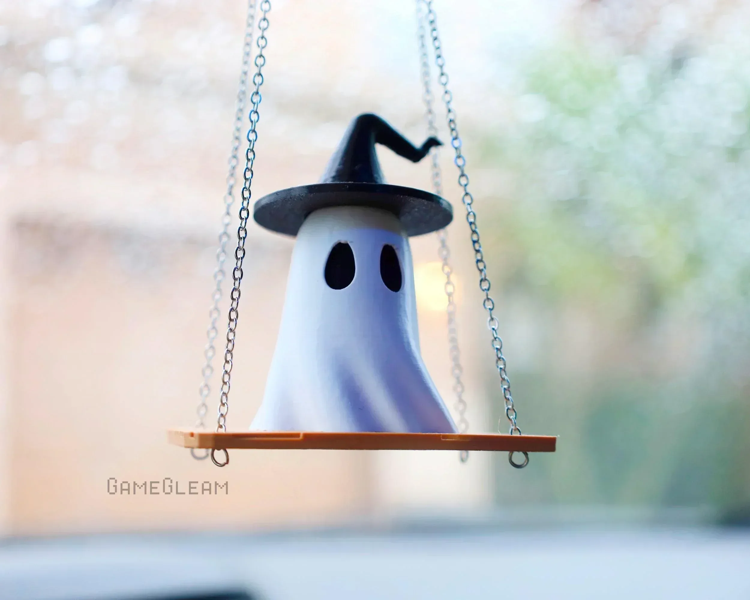 Ghost Witch Car Mirror Swing Charm [2