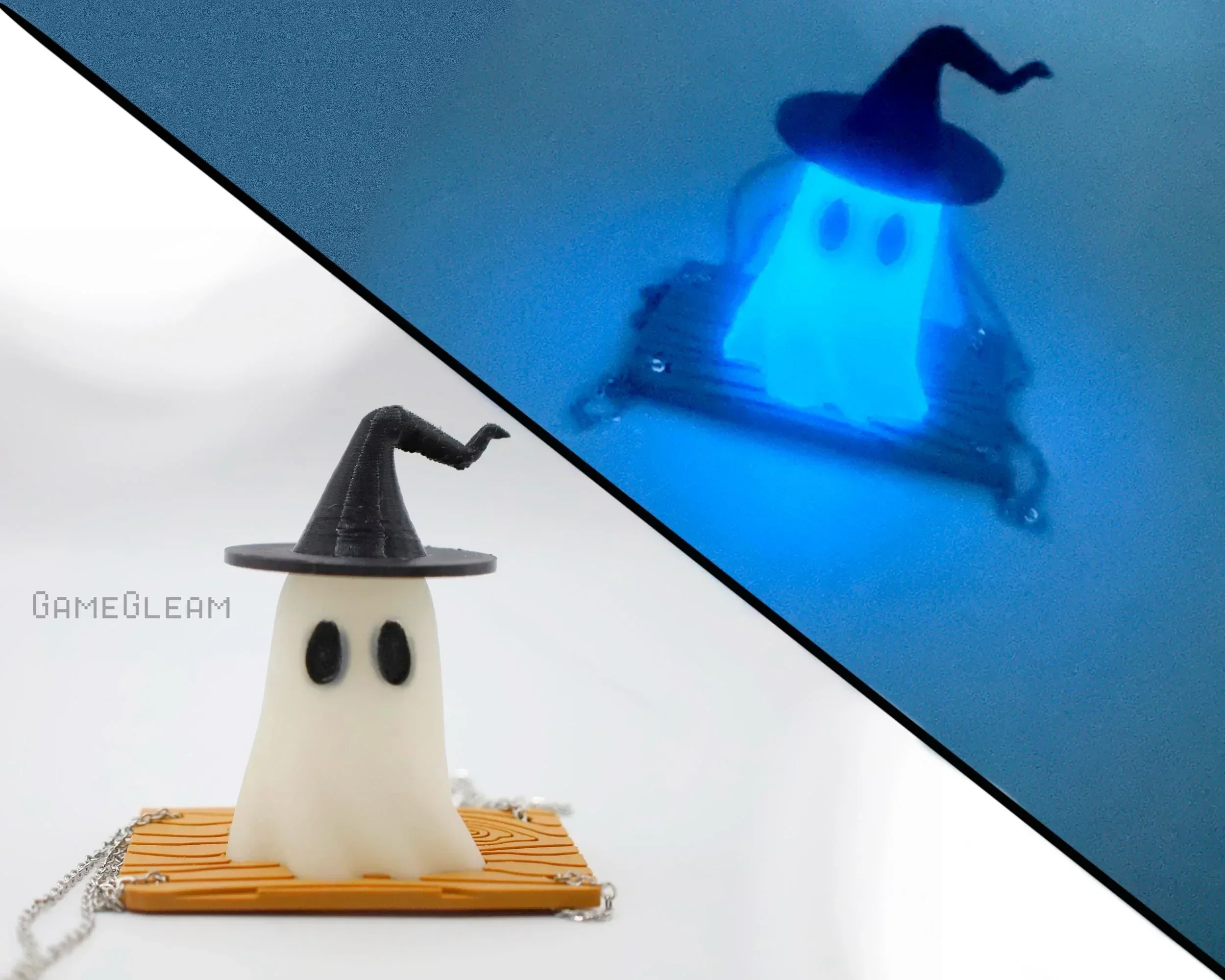 Ghost Witch Car Mirror Swing Charm [2