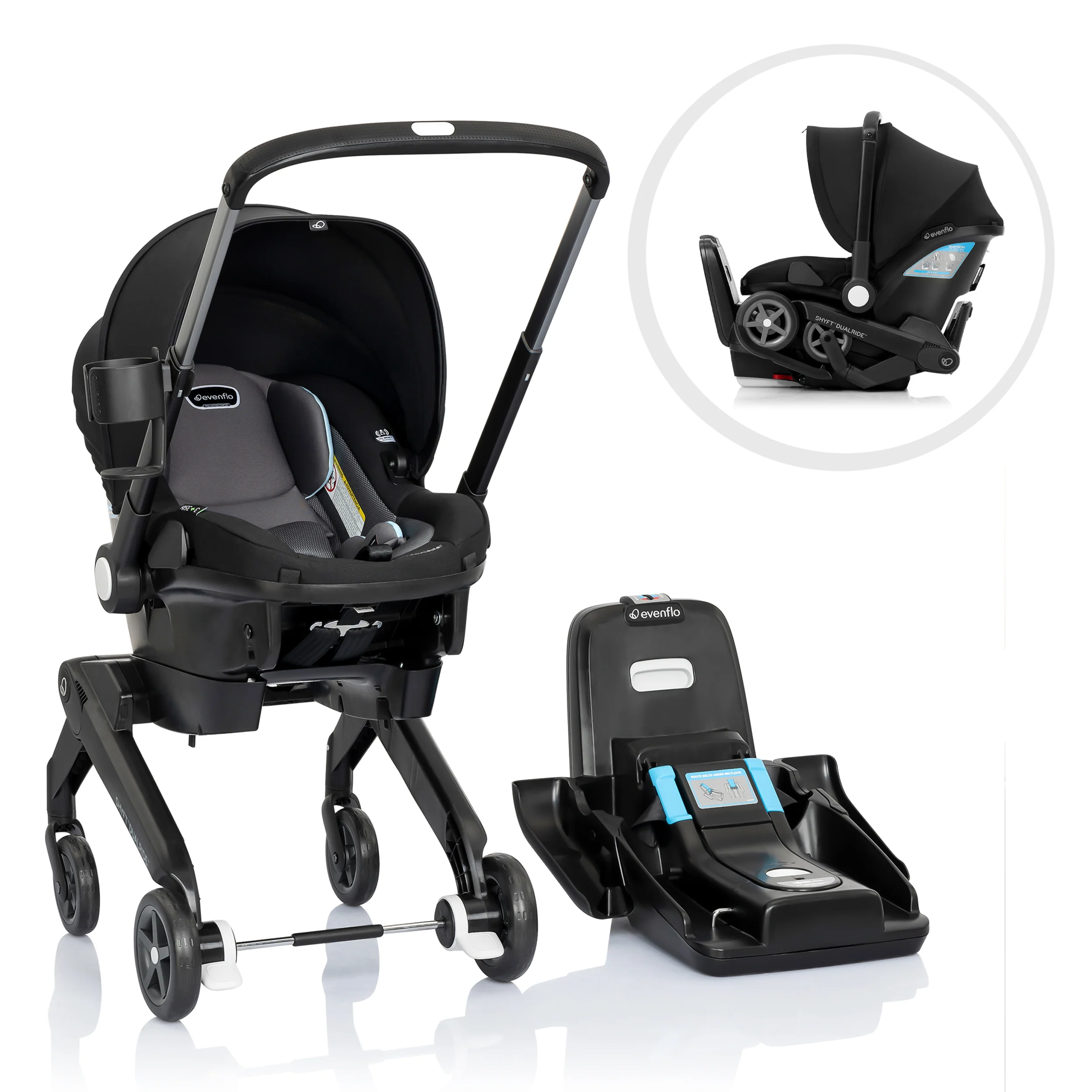 Shyft DualRide Infant Car Seat and Stroller Combo - Stahler Reconditioning, LLC